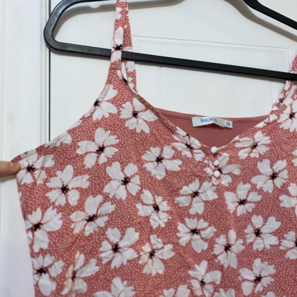 2-Pack Rickis Crop Tops -cotton summer spaghetti strap camisoles tank top size L - Picture 9 of 16